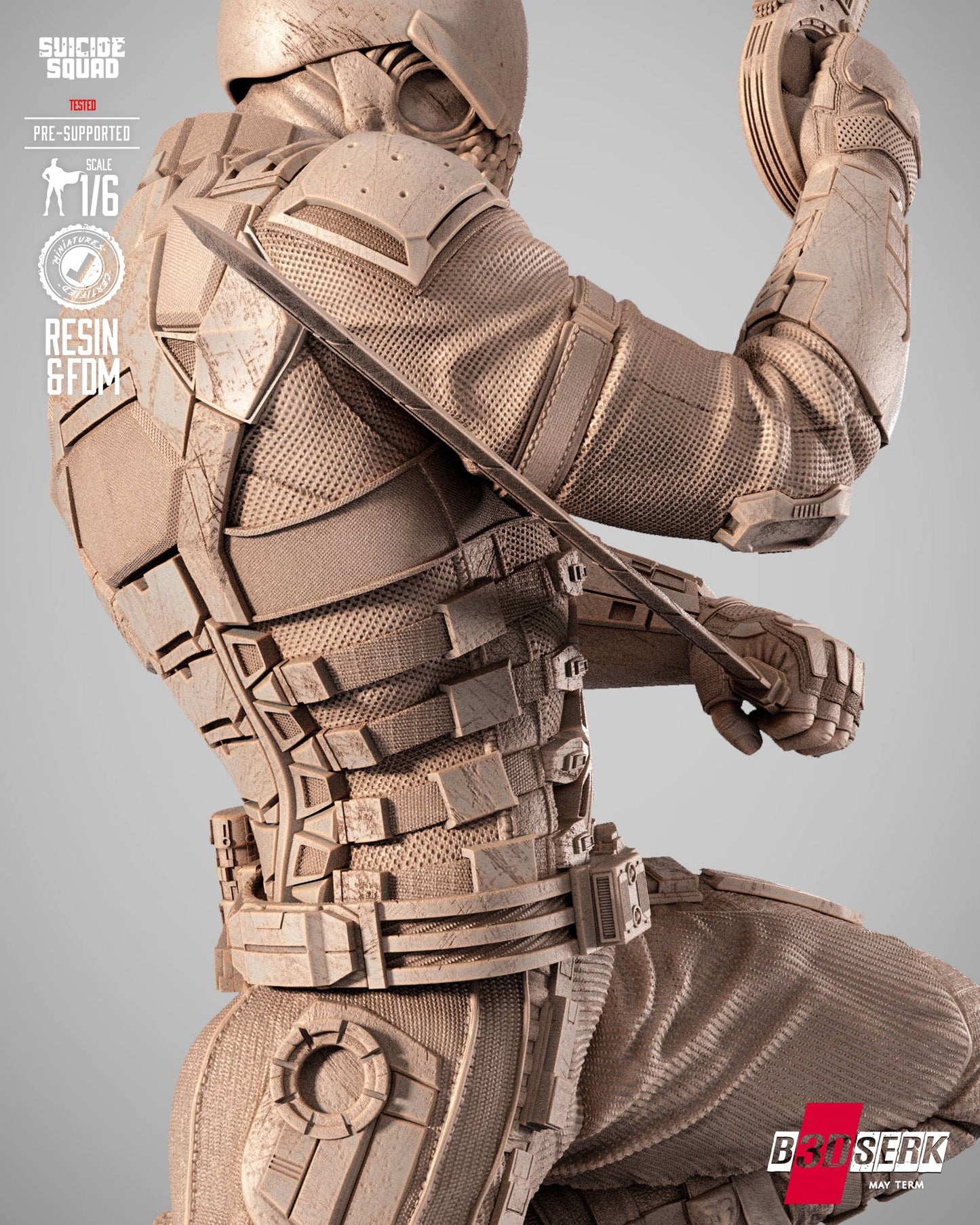 Bloodsport Statue