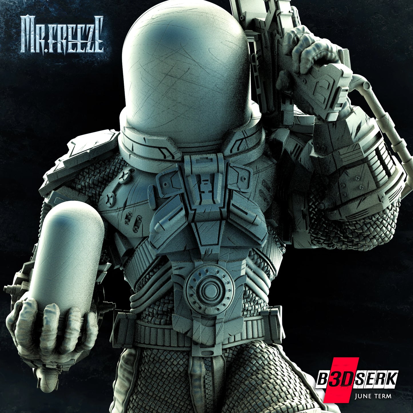 Mr. Freeze Statue