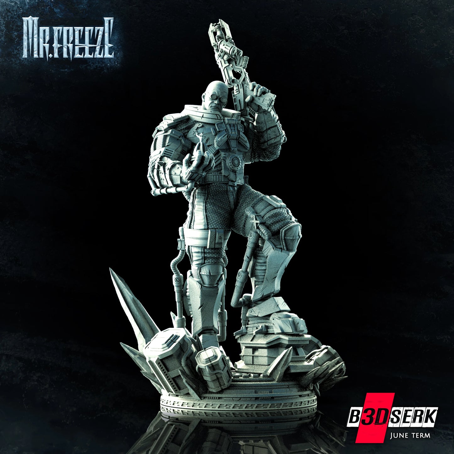 Mr. Freeze Statue