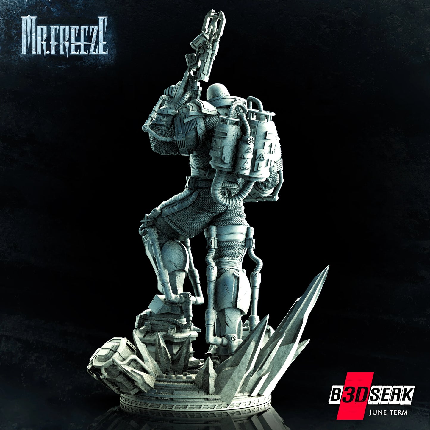 Mr. Freeze Statue