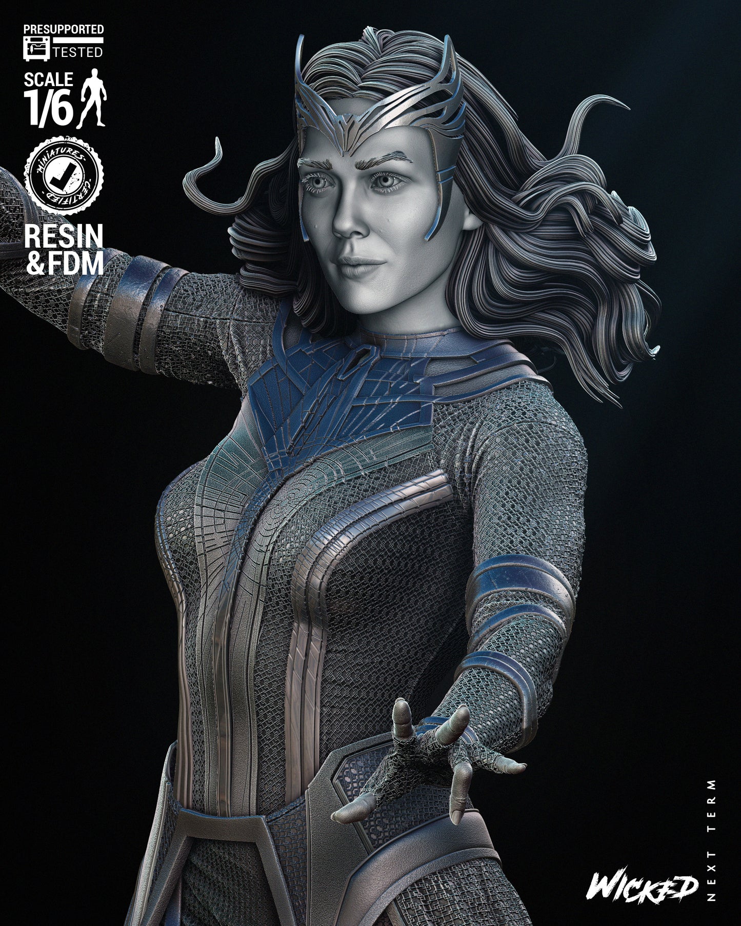 Scarlet Witch Statue