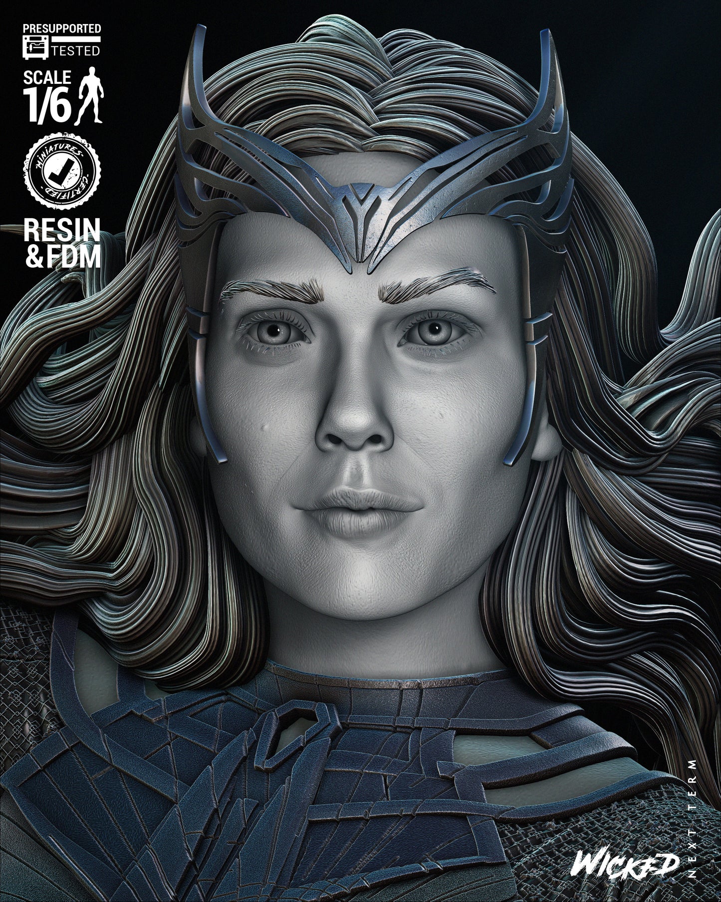 Scarlet Witch Statue