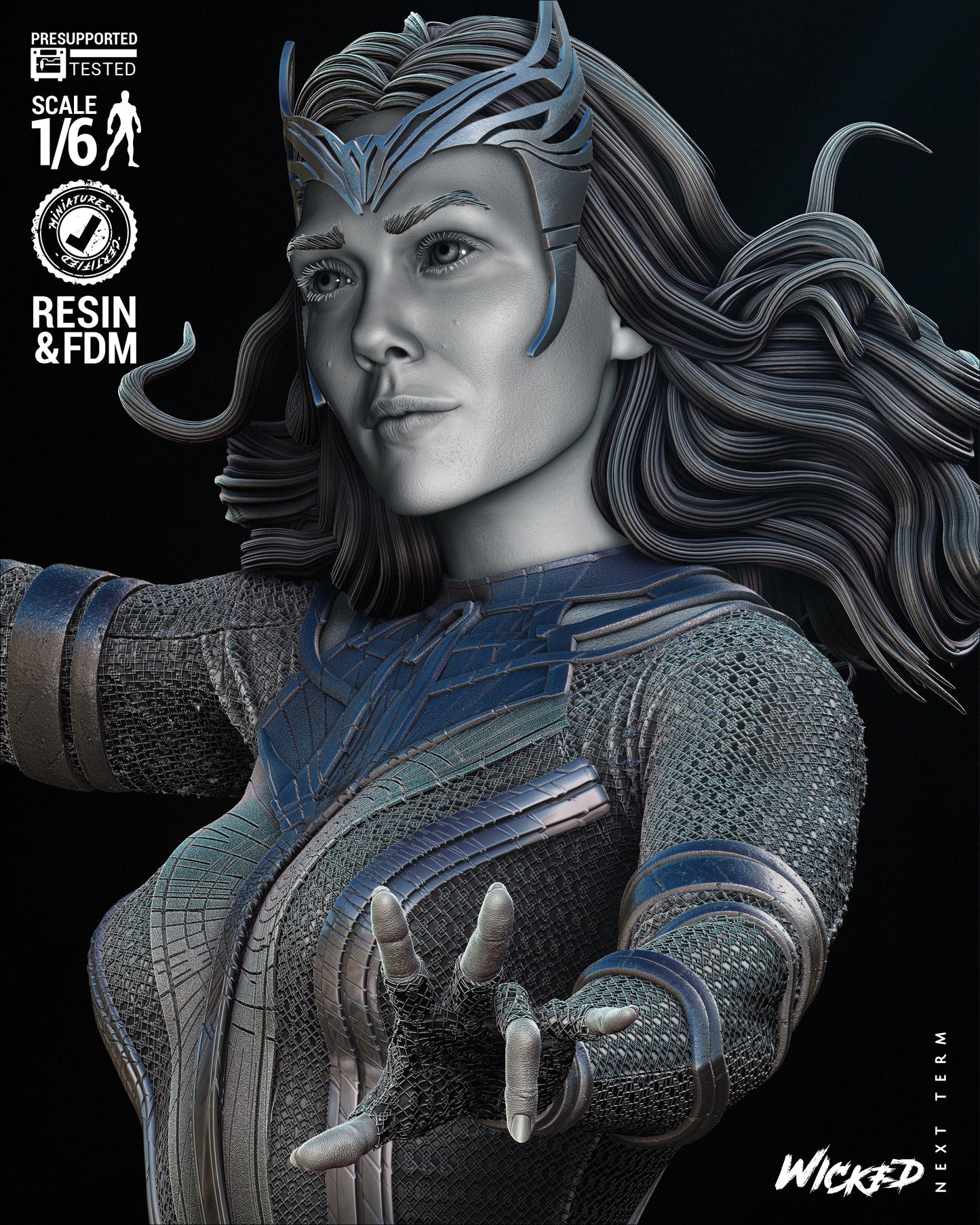 Scarlet Witch Statue