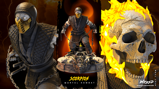 Scorpion (Mortal Kombat) Statue