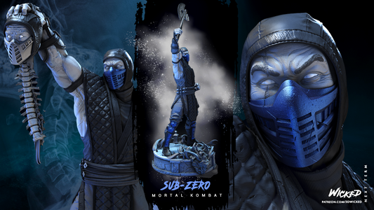 Sub Zero (Mortal Kombat) Statue