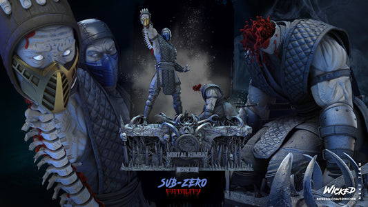 Sub Zero Fatality Diorama