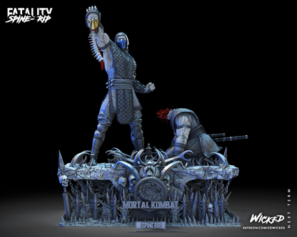 Sub Zero Fatality Diorama