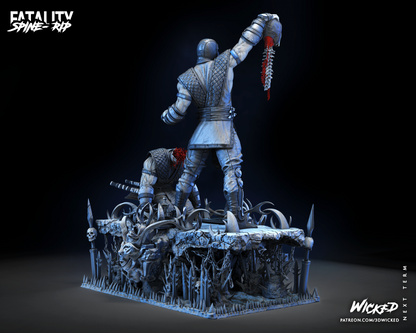 Sub Zero Fatality Diorama
