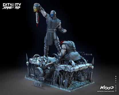 Sub Zero Fatality Diorama
