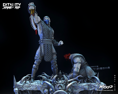 Sub Zero Fatality Diorama