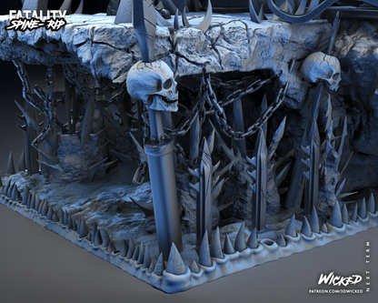 Sub Zero Fatality Diorama