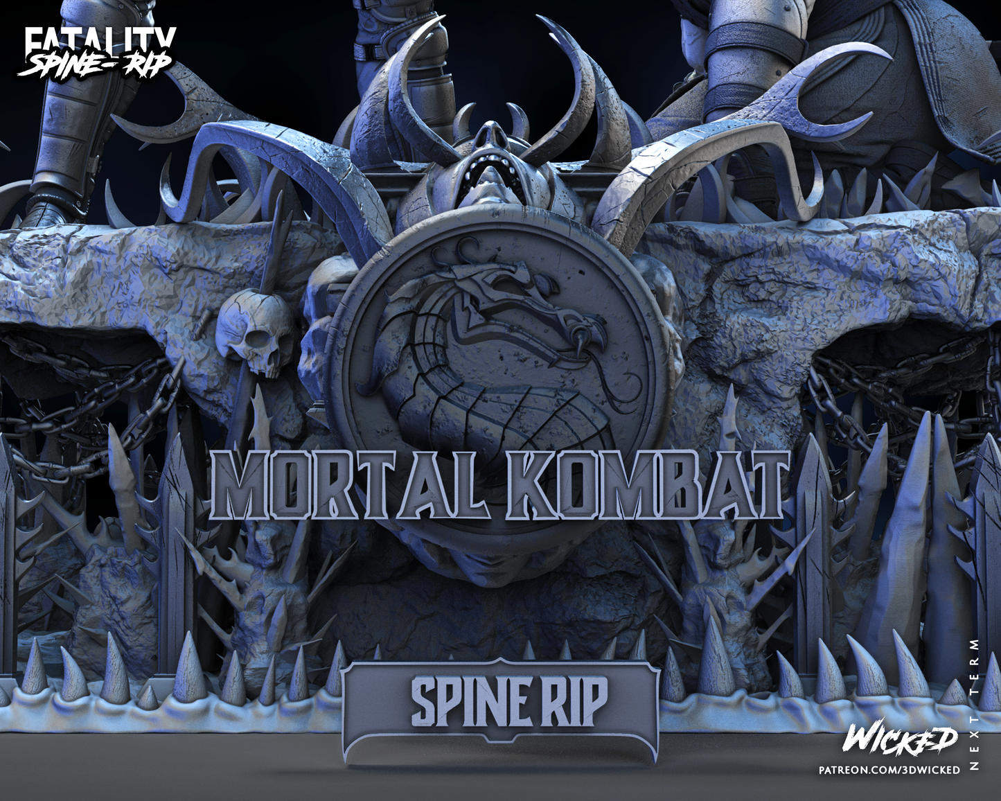 Sub Zero Fatality Diorama