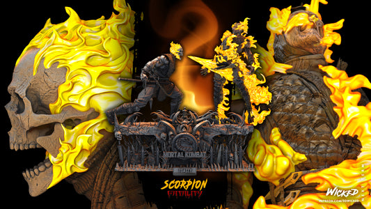 Scorpion Fatality Diorama