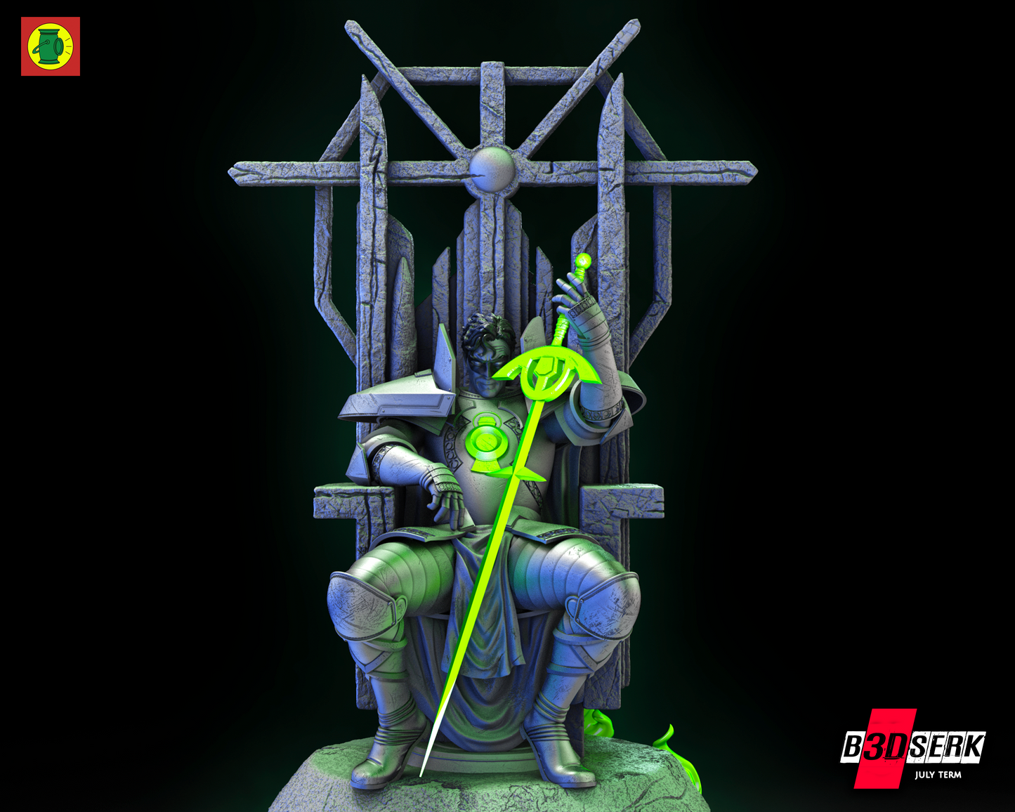 Alan Scott (Green Lantern) Statue