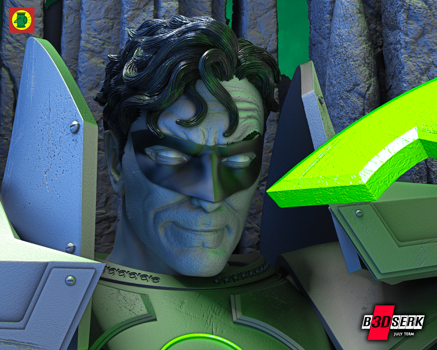 Alan Scott (Green Lantern) Statue