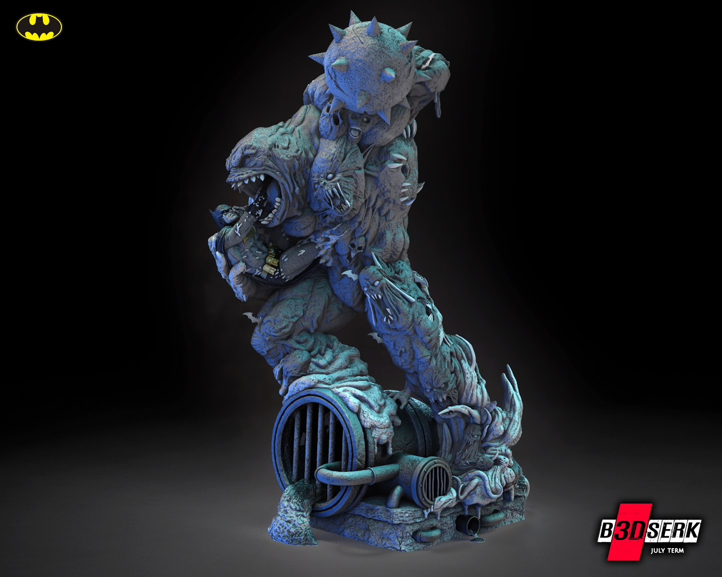 ClayFace Statue