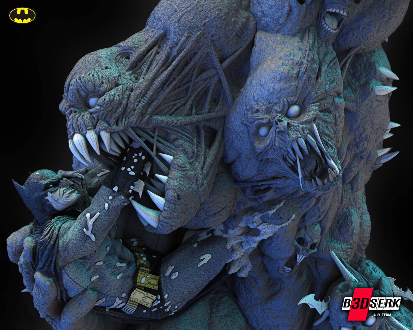 ClayFace Statue