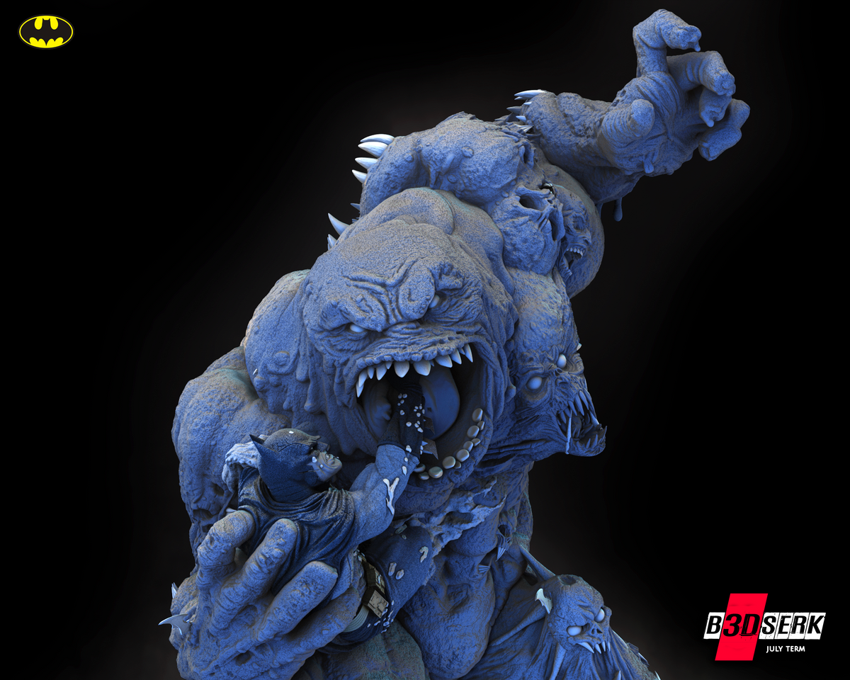 ClayFace Statue
