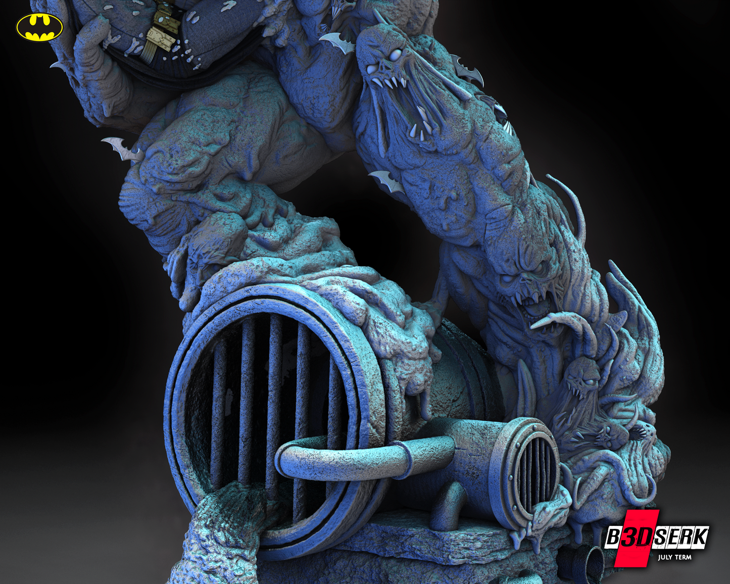 ClayFace Statue