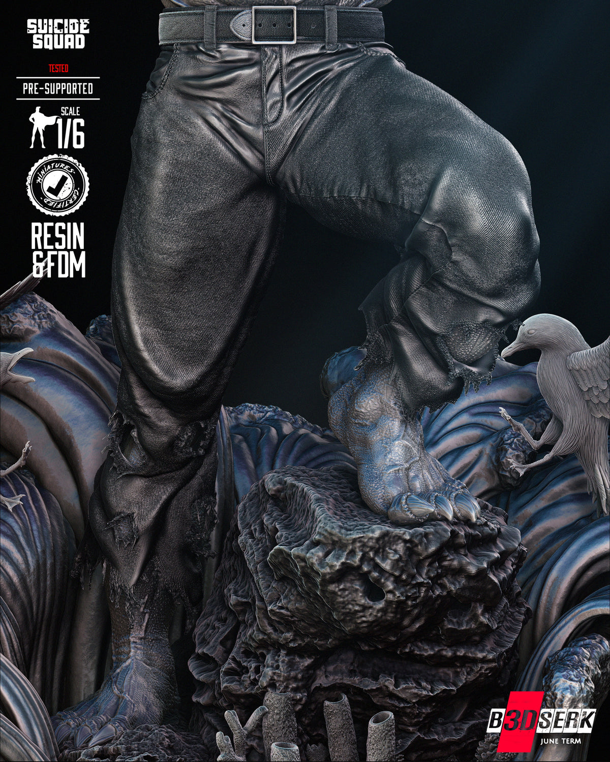 King Shark Statue