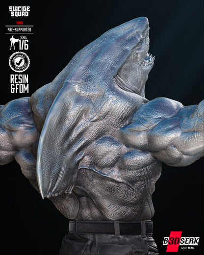 King Shark Statue