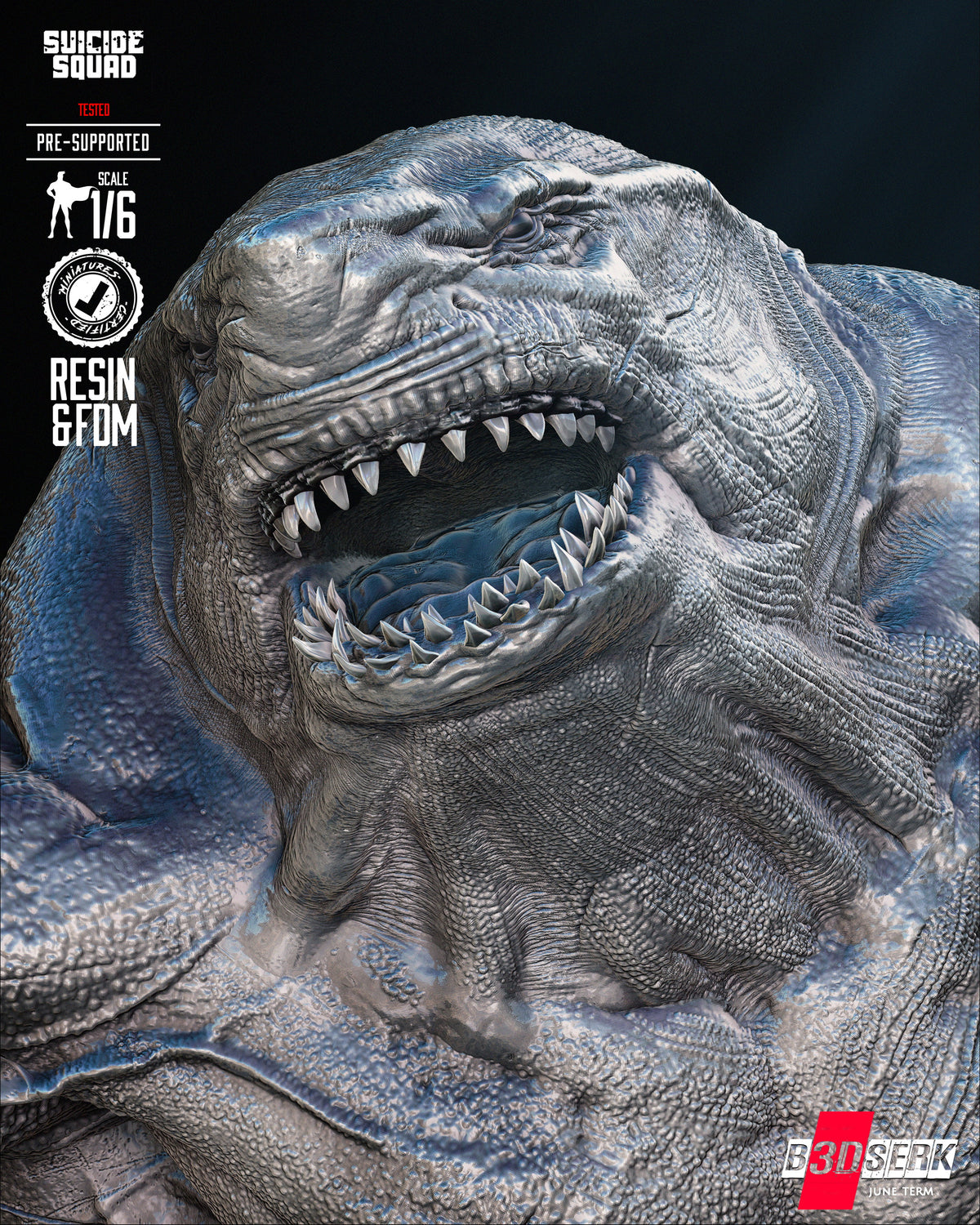 King Shark Statue