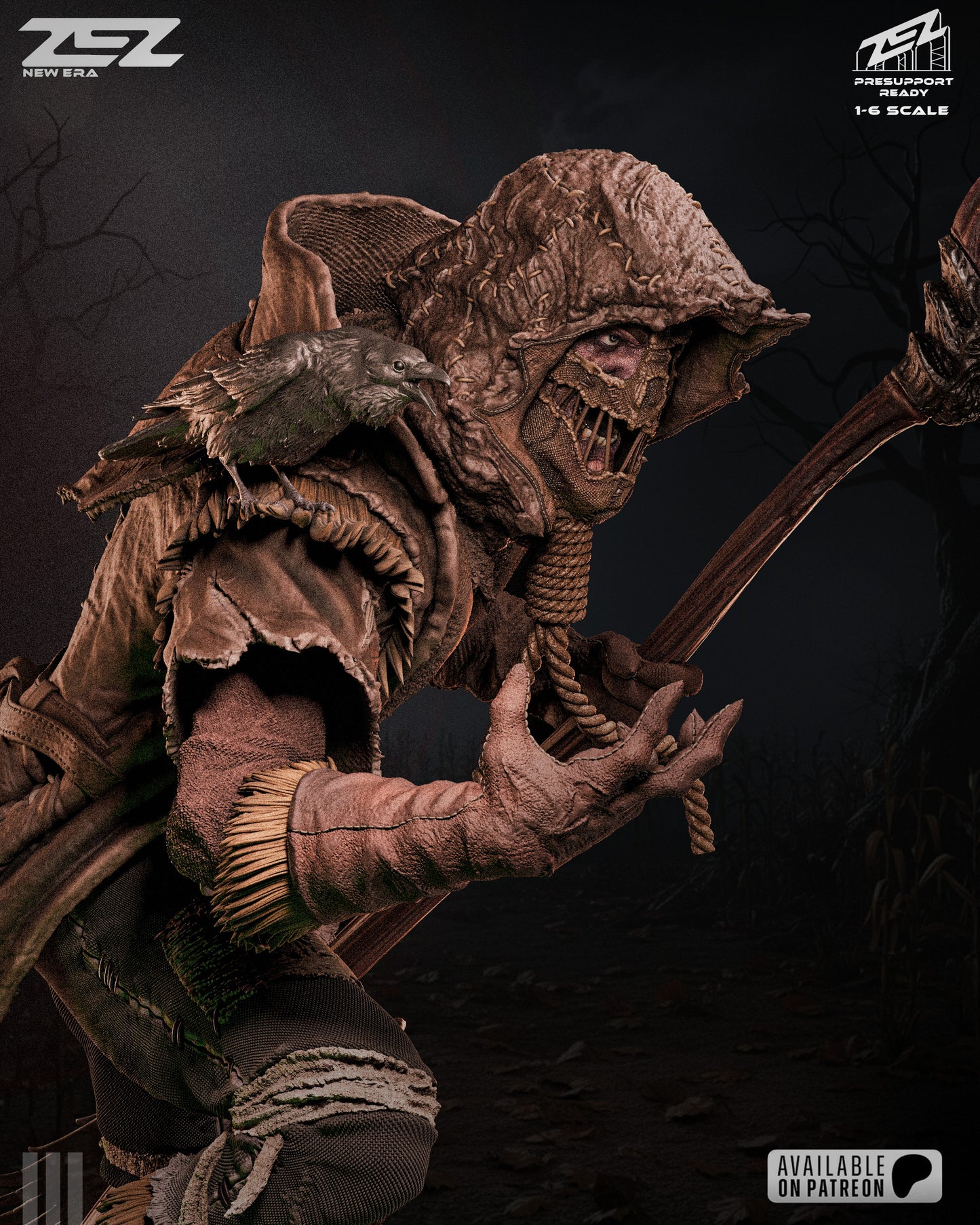 Scarecrow Statue