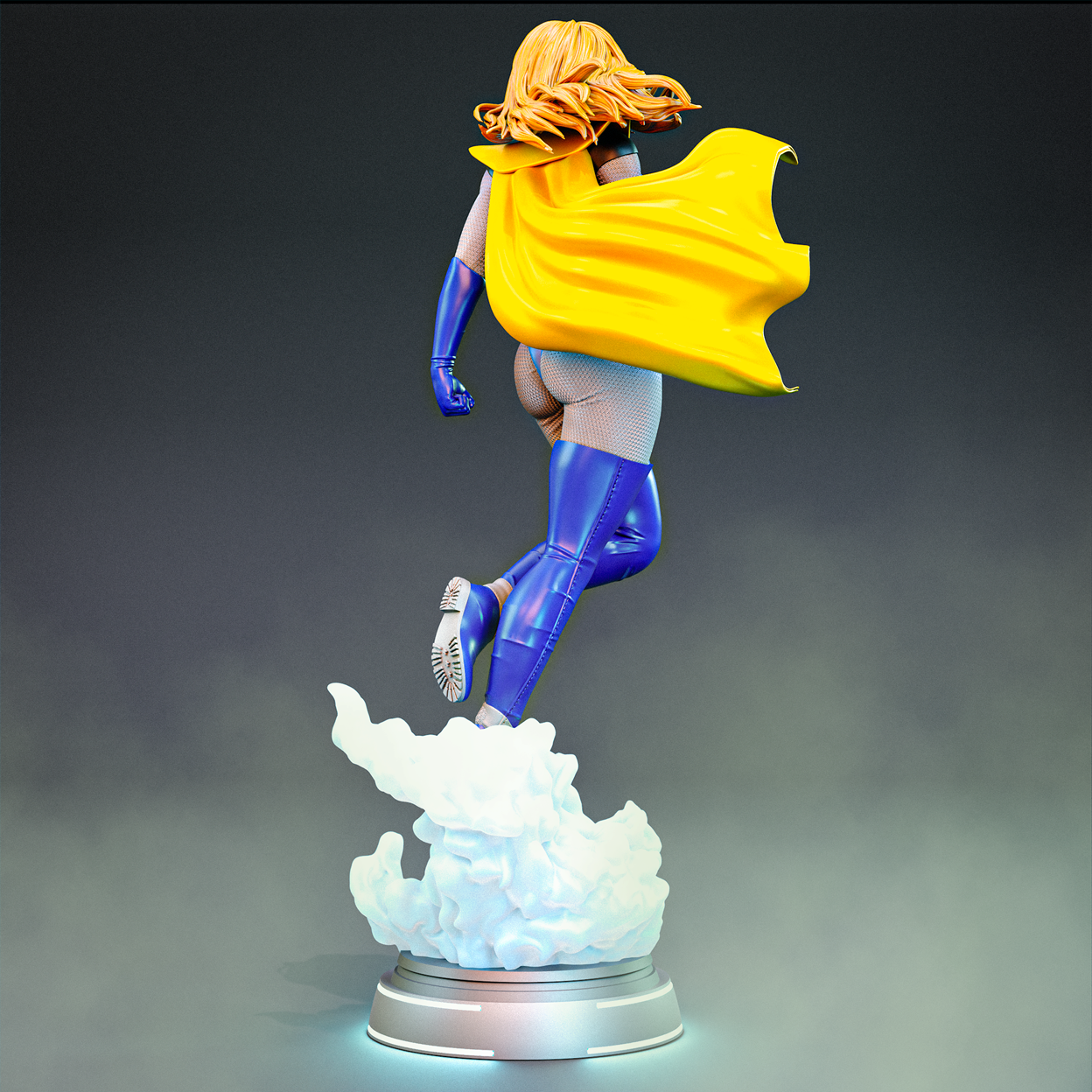 Blonde Blazer Statue