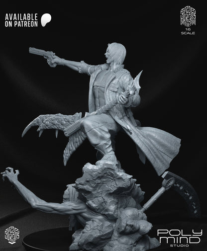 Dante Statue 3D-Printed Kit