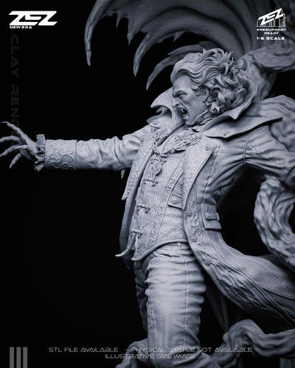 Dracula Statue 3D-Printed Kit