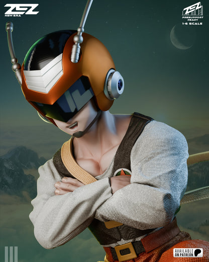 Gohan Statue 3D-Printed Kit
