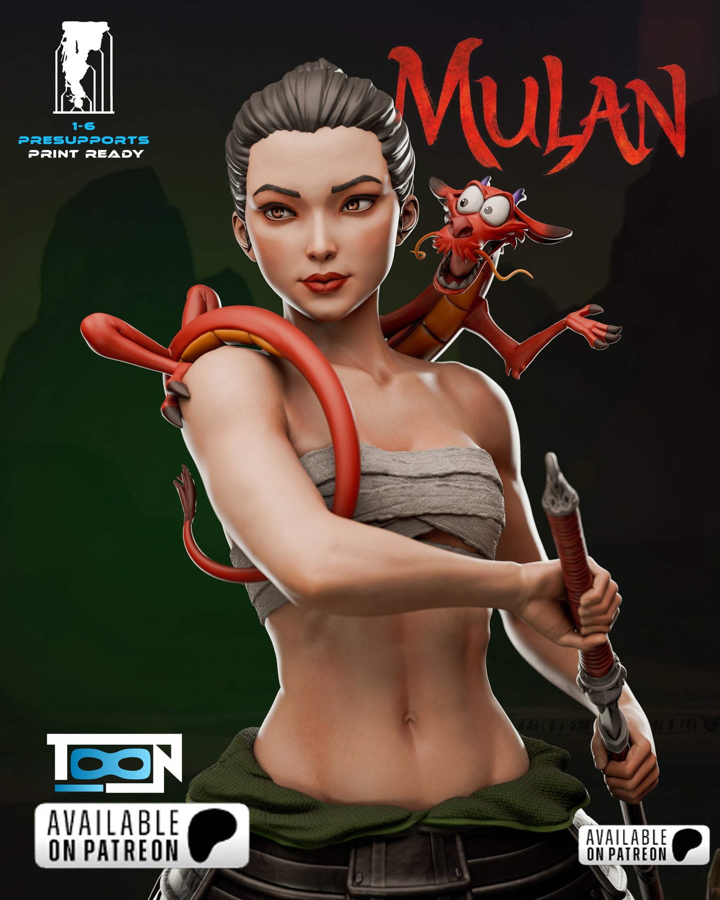 Mulan Statue