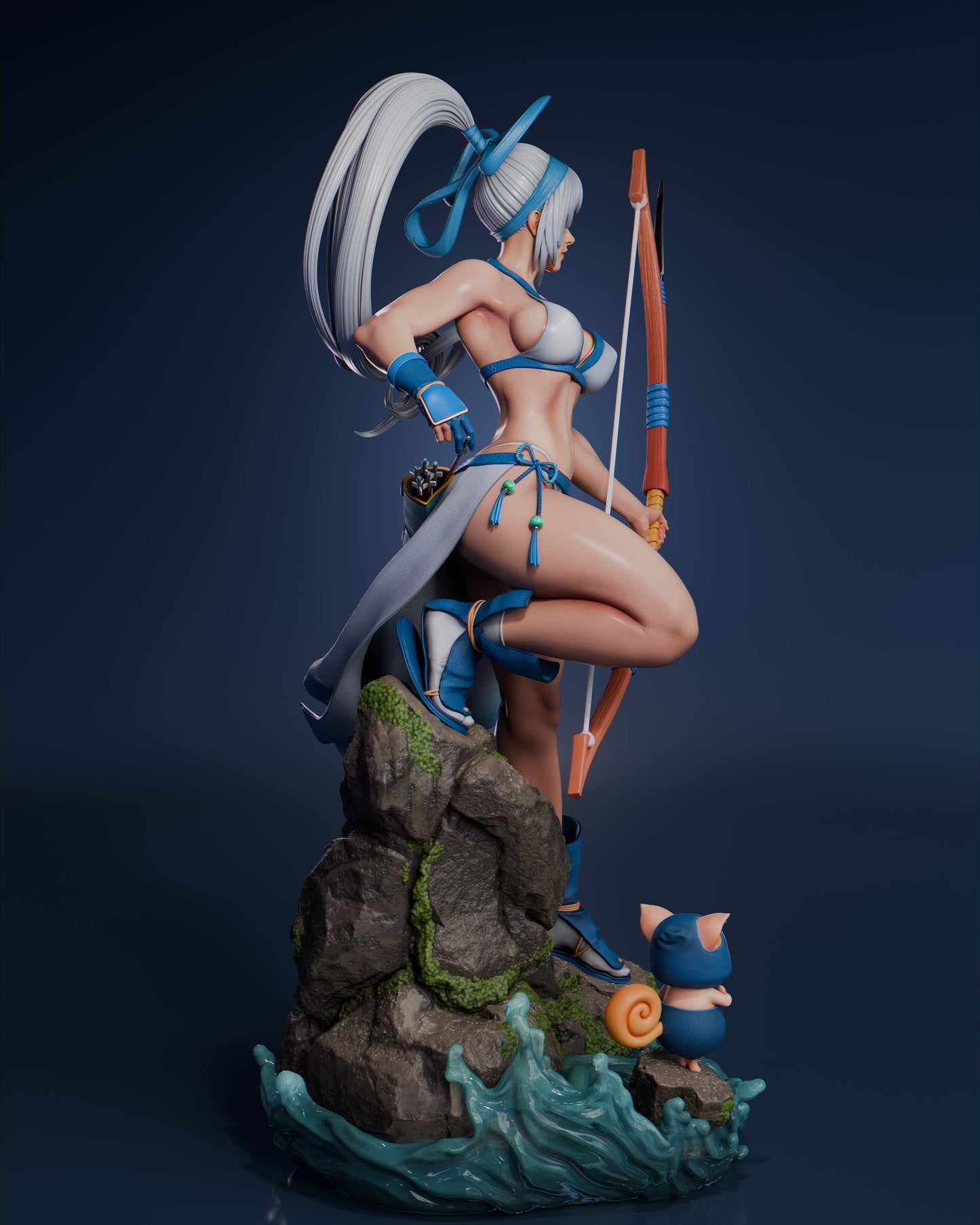 Mina Majikima Statue