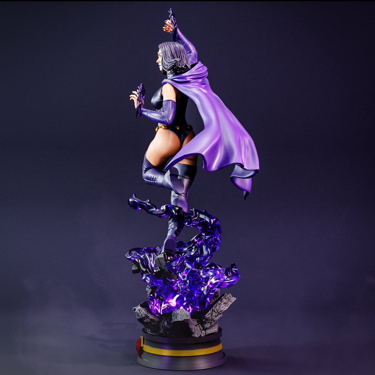 Raven Statue 3D-Printed Kit