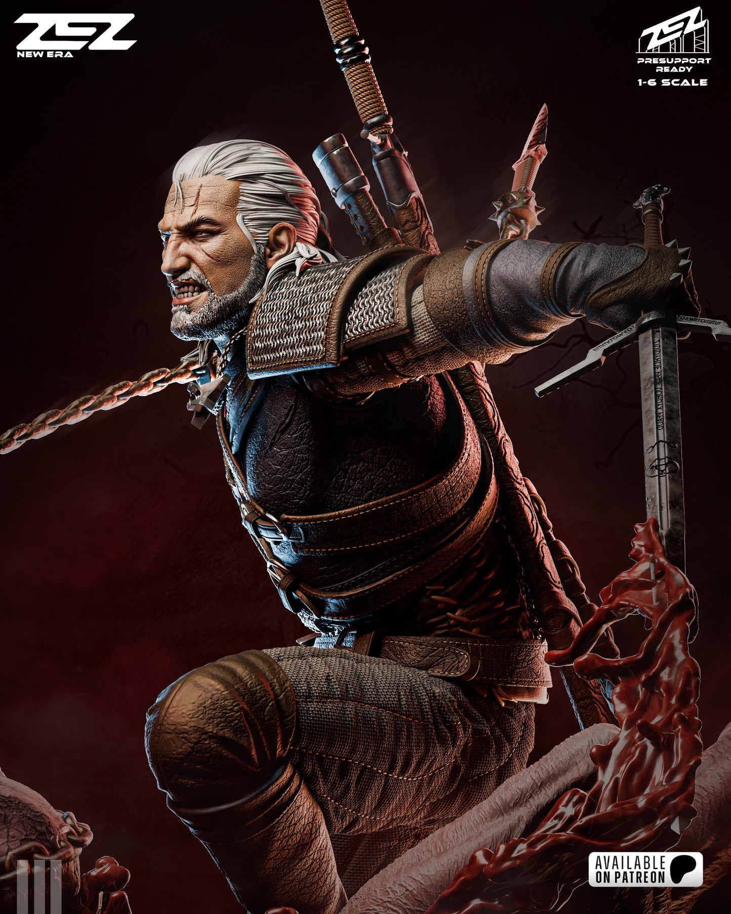 Geralt Statue
