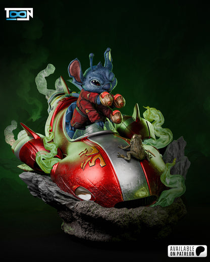Stitch Statue