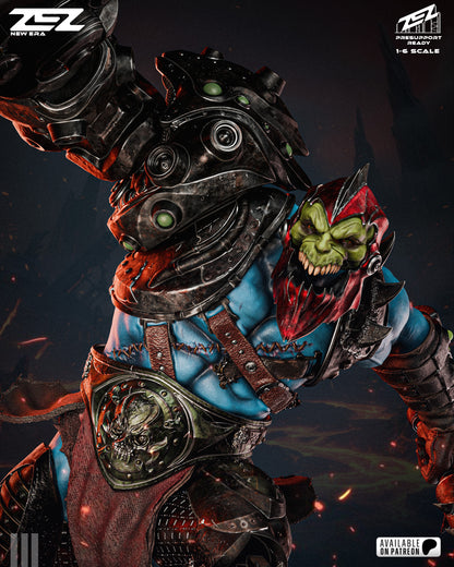 Trapjaw Statue 3D-Printed Kit