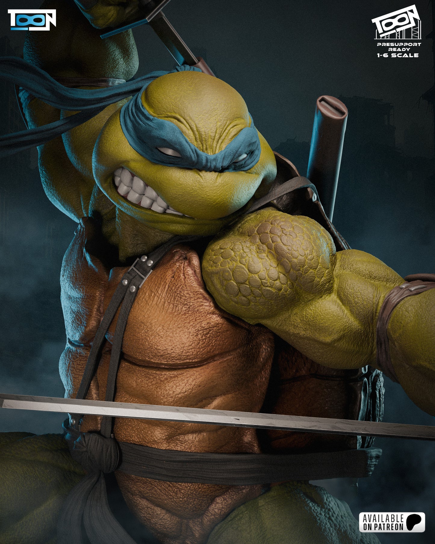 Leonardo TMNT Statue