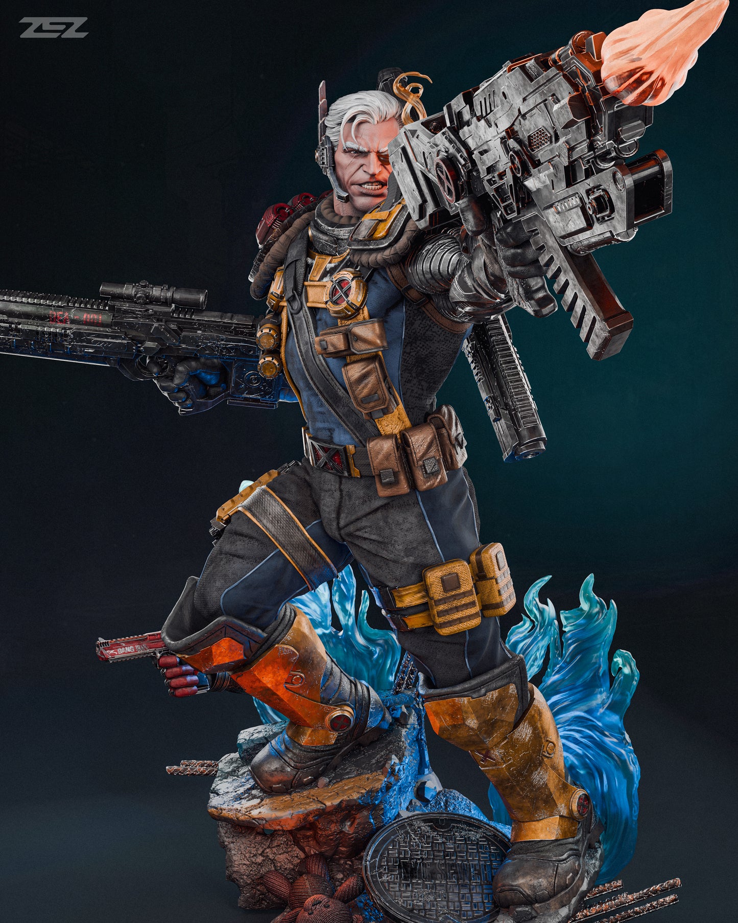Cable Statue