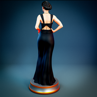 Vesper Lynd (Eva Green) Statue 3D-Printed Kit