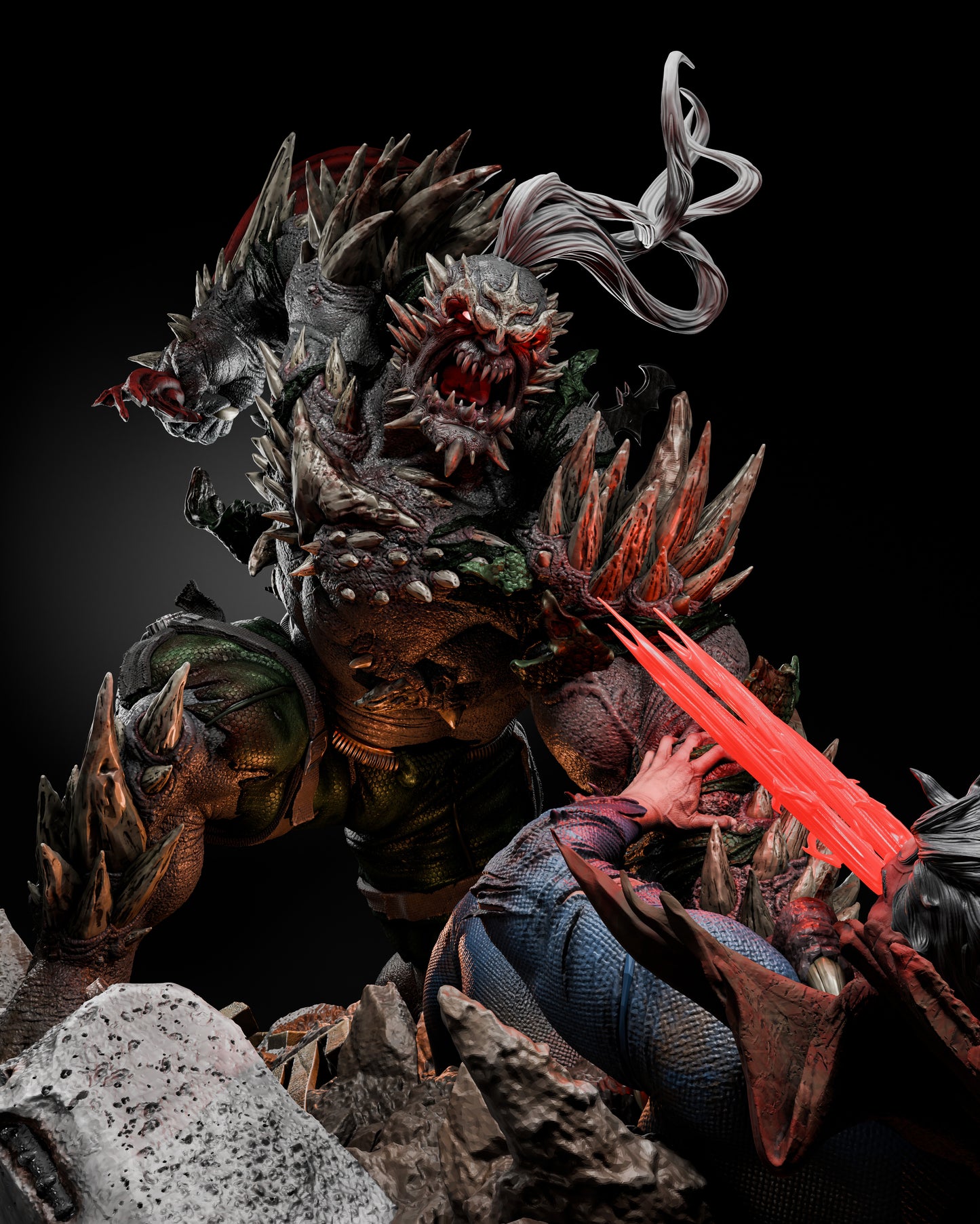 Doomsday Statue 3D-Printed Kit