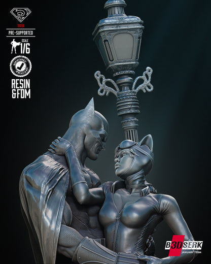 Batman & Catwoman Diorama