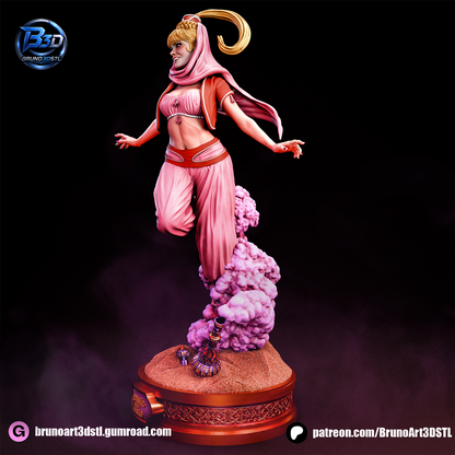 Jeannie Is A Genie Statue 3D-Printed Kit