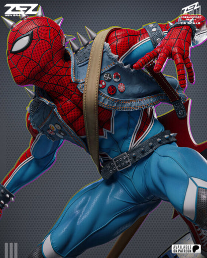 Spider Punk Statue