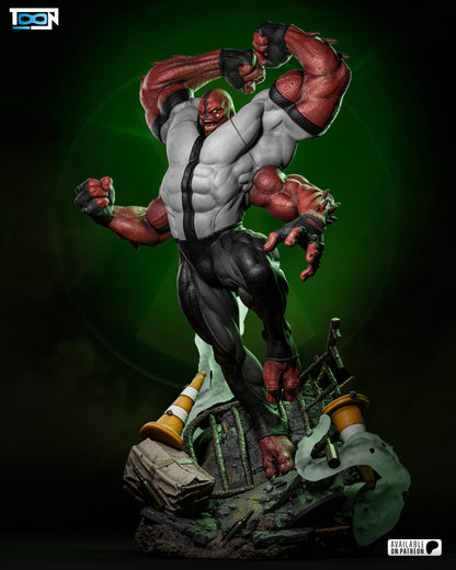 Four Arms Statue