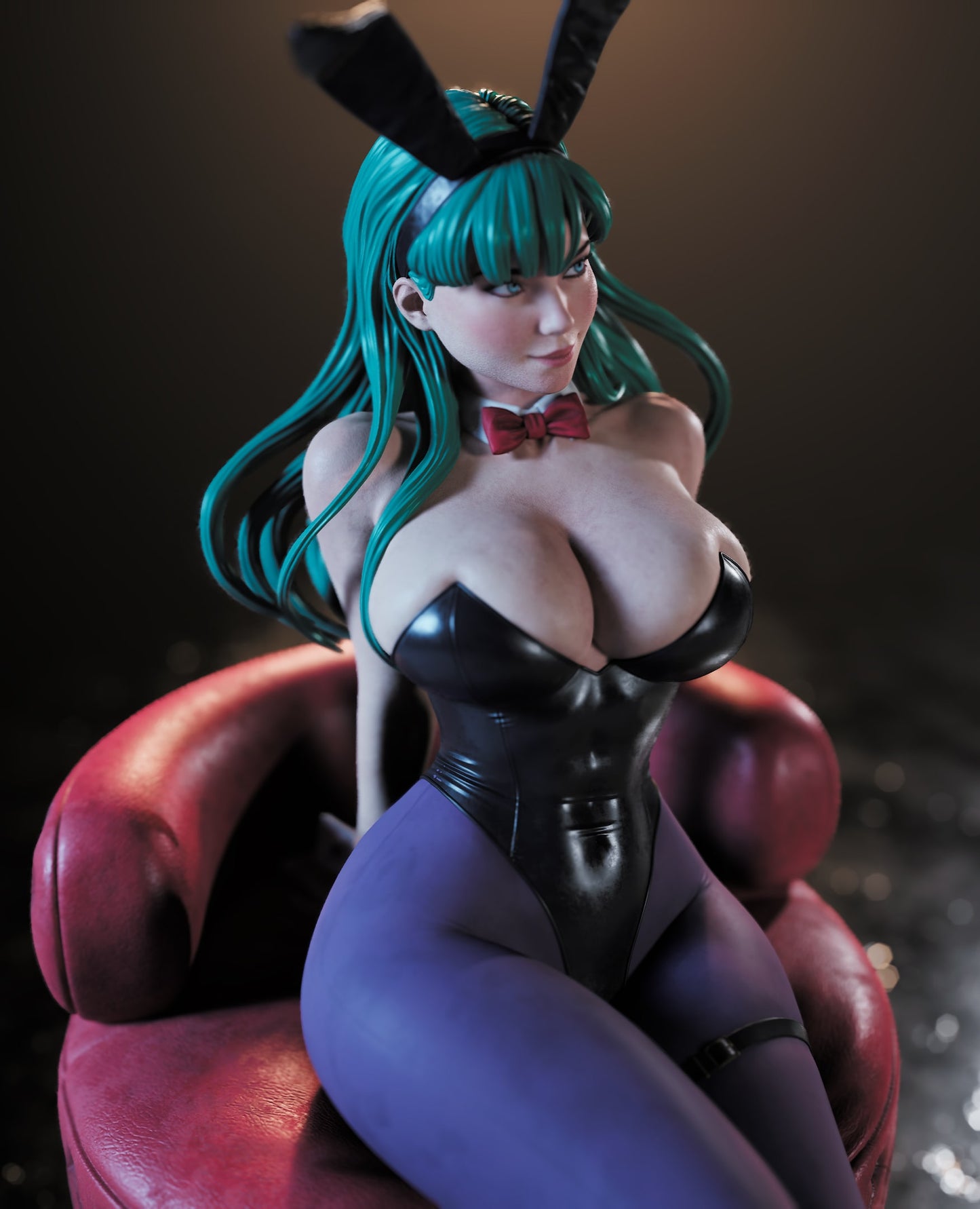 Bunny Girl Statue 3D-Printed Kit