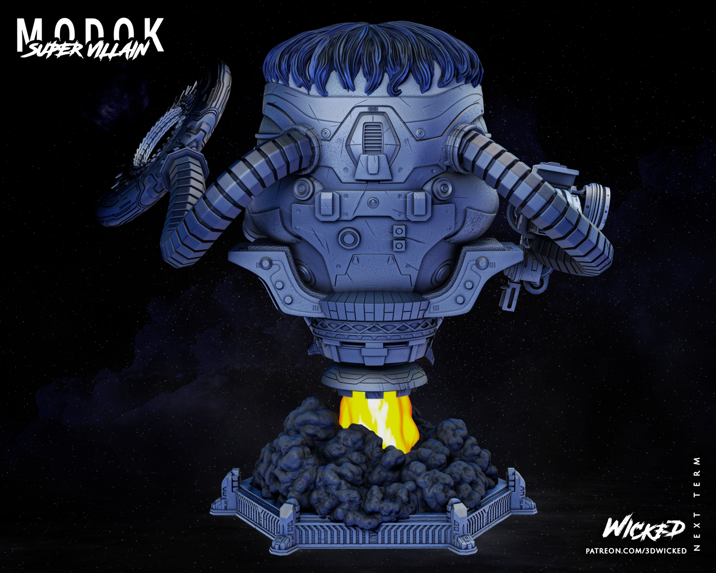 M.O.D.O.K. Statue