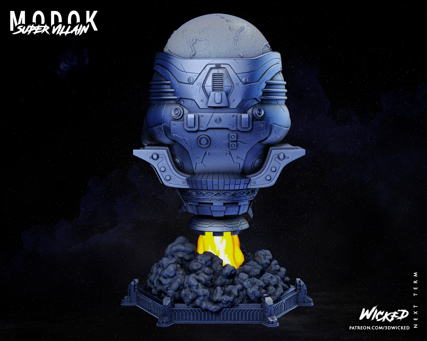 M.O.D.O.K. Statue