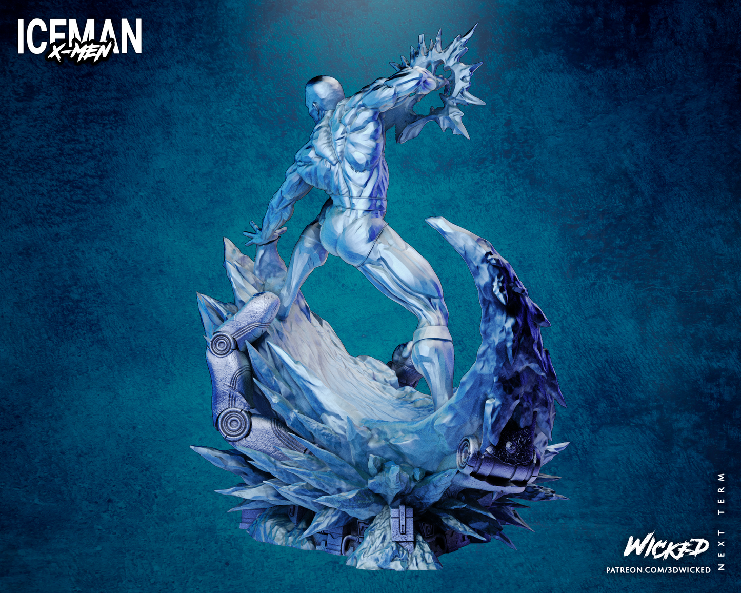 Iceman Statue