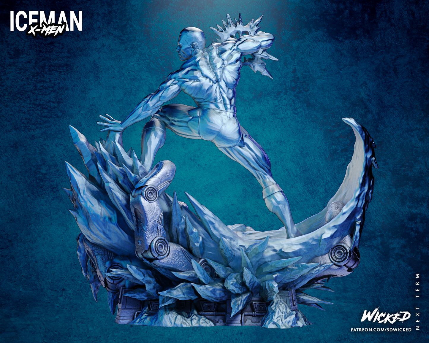 Iceman Statue